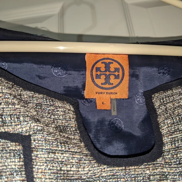 Tory Burch Gray Sleeveless Dress - Picture 4 of 4